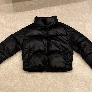 Old Navy Black Puffer Jacket